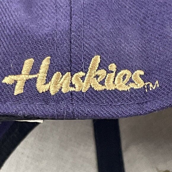 The Zephyr Graf X Washington Huskies Baseball Hat 7 3/8 Wool Blend Vintage - Picture 8 of 8